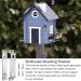 Secure Bird Nesting Box Holder Bird Nest Box Mounting Bracket No Deformation Bird Feeder Outdoor Bird Feeder Tree Accessories for Scenic Place Geteawily R:1 Set - Buy Online on GoSupps.com