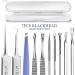 Teenitor Blackhead Remover Tools & Pimple Popper Kit - Effective Blackhead Extractor & Ingrown Hair Removal for Clear Skin - Buy Online on GoSupps.com