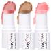 KIMUSE Cosmetics Stick Trio: Blush, Highlighter, Moisturizer Balm, Long Lash & Waterproof Mascara - Buy Online on GoSupps.com