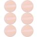 GOTH 6Pcs Round Velour Powder Puff Set for Face Makeup - Washable & Soft Cosmetic Pads - Buy Online on GoSupps.com