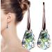 Lymphatic Earrings for Women | Slimming Rhinestone Drop Earrings | Fashionable Magnetic Quartz Stone Jewelry for Weight Reduction - Buy Online on GoSupps.com