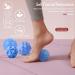 Buy Megavow 4-Piece Fascia Ball Massage Set - Hedgehog & Trigger Point Balls for Back Feet Hands Neck - Anti-Stress Blue Massage Balls - International Shipping Available - Buy Online on GoSupps.com