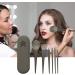 Kuxiptin makeup brush set eye makeup brushes eye makeup brush set eyeshadow makeup brush set foundation eyeshadow brush set with bag brown - Buy Online on GoSupps.com