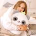 Mewaii 8'' Soft Gray Panda Mushroom Pillow Stuffed Animal Plush - Cuddly Gray & White Panda Toy for Kids - Buy Online on GoSupps.com