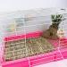 4 Pack Rabbit Grass Mat Natural Woven Hay Rabbit Bedding Bunny Chew Edible Cage Liner Straw Resting Mats for Cages Hut Guinea Pig Rodent Parrot Rabbit Bunny Hamster Rat Chinchilla-12inch Rabbit Mats - Buy Online on GoSupps.com