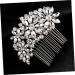 MAGICLULU Bride Comb Hair Comb for Bride Comb for Bridal Rhinestone Comb Rhinestone Hair Comb Wedding Hair Comb Crystal Hair Comb - Buy Online on GoSupps.com