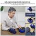 Finger Rehabilitation Stroke Both Hand Training Rehabilitation Robot Gloves Stroke Hemiplegia Hand Splint Finger Orthosis for Relieve Wrist & Thumb Pain(Size:M size Color:blue) M size blue - Buy Online on GoSupps.com