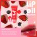 Strawberry Lip Oil | Glossy Hydrating Lip Gloss & Balm | Fruity Flavors Lip Care | Long-lasting Moisturizing Lip Plumper | International Shipping - Buy Online on GoSupps.com