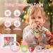 Tyry.hu Baby Silicone Bite Ring Bracelet & Cooling Teething Toys - BPA-Free Fruit Teether Set (6 Pieces) for Newborns - Buy Online on GoSupps.com