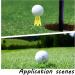 EROMAP Indoor Golf Tees Set - 18 Pcs Plastic Tees for Practice on Turf & Driving Range - Winter Golf Tees in Tall + Short Sizes (Yellow, Green, Pink) - Buy Online on GoSupps.com