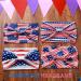 Olbye 4th of July Headbands - Patriotic USA Hair Accessories | American Flag Wide Turban Headband | Non Slip Elastic Hairband in Red, White, Blue | Stars and Stripes Independence Day Party Decor - Buy Online on GoSupps.com