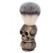Ghzste Men's Shaving Brush - Creative Skeleton Handle Golden Skull Beard Grooming Tool for Facial Cleaning - Buy Online on GoSupps.com