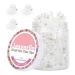 JASVERLIN Clear Small Hair Clips Tiny Claw for Fine Thin Hair Plastic Mini Hair Clamps Claw Clip for Styling Women Little Girl Hair Accessories Non-Slip Strong Grip Jaw 50pcs (Clear)