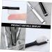 Ultechnovo 8-Pack Wangan Hair Toothbrush Set - Soft Bristles Black Toothbrush for Family Oral Care - Buy Online on GoSupps.com