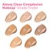 Almay Clear Complexion Acne Foundation 600 Sun Beige - Lightweight, Medium Coverage, Salicylic Acid, Hypoallergenic, Fragrance-Free - Buy Online on GoSupps.com