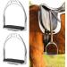 Salutuya 4.8 Comfortable Iron Stirrups with Rubber Pad for Safe & Pain-free Riding - Buy Online on GoSupps.com