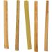 100 Pack Natural Bamboo Sticks for Crafts - 5.2 Long, 0.26-0.37 Thick - DIY Bee Houses, Jewelry Projects - Craft Supplies - Buy Online on GoSupps.com
