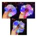 Valink Scrunchies for women LED light hair straps for girls glowing elastic hair stirring ligaments Halloween Christmas New Year Party Headquarters Accessories