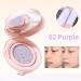 Color Corrector Primer Air Cushion Tinted Purple Tinted Tint Tint Tint Toning Cream Facial Makeup Lightening Primer Concealer to Neutralize Tones - Buy Online on GoSupps.com