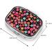 Lollipop Pattern 2 Compartment Pill Case | Cute Travel Pill Organizer & Purse-Sized Pill Box for Gifts - Buy Online on GoSupps.com