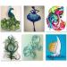 TXIN 1300 Quilling Paper Strips 3mm - 26 Colors Quill Paper Kit for DIY Art Craft - Multicolor - Buy Online on GoSupps.com