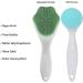 2 PC Silicone Facial Cleansing Brushes for Sensitive Skin - Manual Exfoliating and Cleansing Brush Set - Fine Bristles, Easy to Clean - Pink & Green - Buy Online on GoSupps.com
