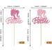 24 Pack Princess Cupcake Toppers Glitter Girl Princess Cupcake Picks for Baby Shower Bridal Shower Wedding Birthday Anniversary Theme Party Cake Decorations multi 8 - Buy Online on GoSupps.com