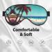 Beach Scenery Print Unisex Eye Mask - Soft Comfortable Light-Blocking Sleep Mask for Better Rest - Buy Online on GoSupps.com