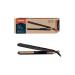 Grundig Naturashine HS 7030 hair smoothing flat iron hairstyler 6 steps from 130 C to 230 C ionic function movable full ceramic plates hair protection mode black / rose gold