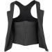 Soluo Men's Compression Corset Vest Slimming Body Shaper 3 Rows Clasp Bust Corset Tank Top Waist Trainer Undershirts Black Medium - Buy Online on GoSupps.com