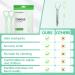 36 Counts Tongue Scrapers with Dental Picks Tongue Scrapers for Adults & Kids Plastic Tongue Cleaner with Zipper Bag Great for Oral Hygiene Easily Fresh Breath On The Go Mint - Buy Online on GoSupps.com