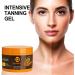 Intensive Tanning Gel 150g Sunbed Tanning Accelerator Premium Beaches and Sunbed Cream Natural Tanning Gel with Carrot&Coconut &Walnut Oil Tanning Cream for Outdoor Sun - Buy Online on GoSupps.com