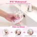 Electric Lady Shaver for Women - Painless Razor Bikini Trimmer - Waterproof Hair Remover for Legs, Face, Underarms & Body - USB Cable & Cleaning Brush Included - Buy Online on GoSupps.com
