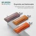 MR.GREEN Ultra Thin Nail Clippers Advanced Precision Technology Nail Cutters with Cow Leather Cover Superior Texture Manicure Tools (Light Brown) - Buy Online on GoSupps.com