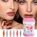 Velvet Lipstick Pills - 6 x 3ml Matte Lip Sticks Intensely Pigmented Colors Soft and Moisturizing Texture | Cute Candy Lip Gloss Pills for Dating Shopping - Buy Online on GoSupps.com