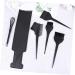 FRCOLOR Set Hair Tint Tool Hair Dye Tint Bowl and Brush for Hair Coloring Hair Dye Brush Hair Bleach Hair Color Board Black Wig Heads Hair Color Kit Hair Dye Bowl Large Hairdressing Tool - Buy Online on GoSupps.com