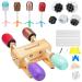 4 Cup Turner for Crafts Tumbler Epoxy Glitter 4 arms Tumbler Full Kits DIY Cuptisserie Turner Cup Spinner Machine Kit for Crafts Epoxy Tumbler 4X-CUP