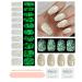 TrueShei nail foils |Shining glitter UV gel nail film |20PCs nail film self -adhesive |Gel Nail Stickers Gellack Wraps for Nagel Luminous Glitter