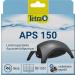 Tetra APS 150 Aquarium Air Pump - quiet diaphragm pump for aquariums from 80-150 L black Black APS 150 (80 - 150 L)