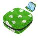 Women's binding bags Irish cloverleaf cloverpoint pattern ladies tampon storage pocket zip pockets menstrual tied bags multi13