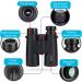 Binoteck 10x42 Binoculars for Adults | Professional HD Roof BAK4 Prism Lens | Ideal for Bird Watching, Hunting, Travel, Sports, Opera, Concerts | Includes Carrying Bag | Lightweight (1.0 lbs) | New Model - Buy Online on GoSupps.com