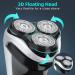 SweetLF Men's Electric Shaver - Close & Clean Shave 3 Blades Easy to Clean Comfortable Grip Quiet Operation 120 Min Use 2-Year Warranty - Buy Online on GoSupps.com