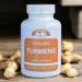 Organic Turmeric Powder and Peppercorn 60 Capsules 500mg Each (Tumeric - Curcuma Longa)