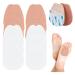 NICENEEDED 6 Pairs Felt Tongue Pads Adhesive Forefoot Cushion Shoes Tongue Stick Cushions Non-Slip Tongue Pads Metatarsal Cushions for Shoes Half Insoles Shoe Filler Cushion