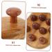 Healeved Natural Wooden Massage Brush & Comb Set - Manual Scalp Massager & Hair Care Tools for Relaxation & Wellness - Buy Online on GoSupps.com