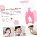 Minkissy U-Shaped Toothbrush for Children 6-Pack Manual Whole Mouth Cleaning Brush - Buy Online on GoSupps.com