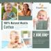 YOOFOSS 10-Pack Mullwindeln - 100% Cotton Spitting Towels & Folding Diapers (27x50 cm) - Super Absorbent Dark Green Fabric Diapers for Babies - Buy Online on GoSupps.com