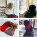 SIQUK 24 Pieces Faux Fur Pom Pom Balls - 12 Dark Colors - DIY Fluffy Pom Poms for Hats, Keychains, Scarves and Accessories - Buy Online on GoSupps.com