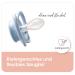 Nip Schnuller My Butterfly - Eco-Friendly Silicone Pacifier for 5-18 Months - Lightweight Jaw-Friendly Design in Blue - Buy Online on GoSupps.com