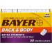 Bayer Back & Body Extra Strength Caplets 200 Caplets - Pack of 4 - Buy Online on GoSupps.com